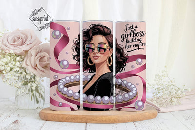 Girlboss Empire 20oz Tumbler Wrap Sublimation sassyprint 