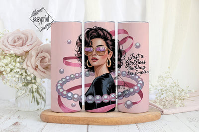 Girlboss Empire 20oz Tumbler Wrap Sublimation sassyprint 
