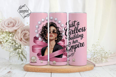 Girlboss Empire 20oz Tumbler Wrap Sublimation sassyprint 