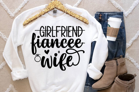Girlfriend fiancee wife SVG Design SVG Designangry 