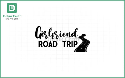 Girlfriend Road Trip SVG – Heart Route SVG PNG & EPS V22 SVG dahukdesign 