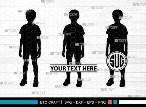 Girls And Boys Monogram, Girls And Boys Silhouette, Girls And Boys SVG, Girls Svg, Boys Svg, Children Svg, Kids Svg, SB00558 SVG ETC Craft 