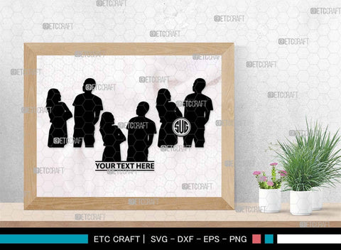 Girls And Boys Monogram, Girls And Boys Silhouette, Girls And Boys SVG, Girls Svg, Boys Svg, Children Svg, Kids Svg, SB00558 SVG ETC Craft 