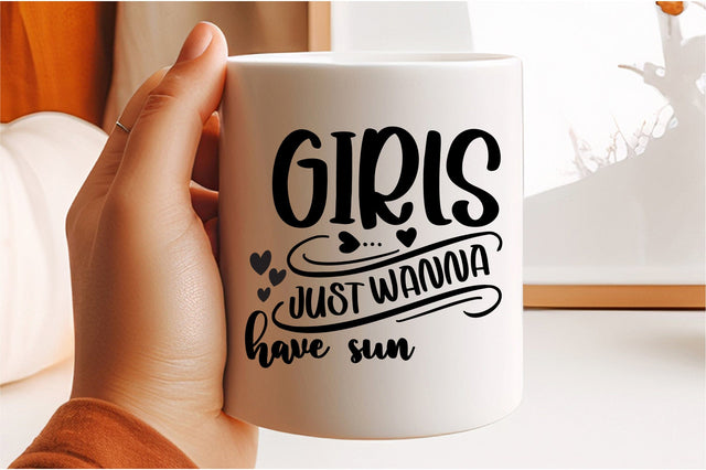 Girls Just Wanna Have Sun SVG orpitasn 