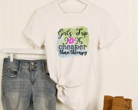 Girls Trip 2025 PNG Bundle, Girls Trip Sublimation Designs, Girls Trip Cheaper Than Therapy PNG, Warning Girls Trip In Progress PNG Sublimation HappyDesignStudio 