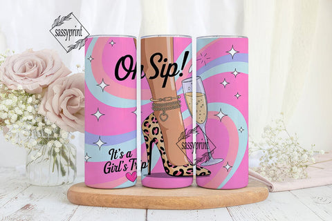 Girl's Trip 20oz Tumbler Design Sublimation sassyprint 