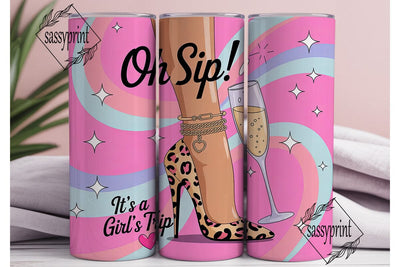 Girl's Trip 20oz Tumbler Design Sublimation sassyprint 