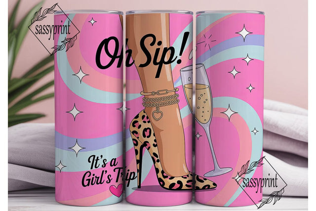 Girl's Trip 20oz Tumbler Design Sublimation sassyprint 