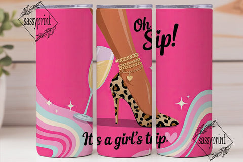 Girl's Trip 20oz Tumbler Design Sublimation sassyprint 
