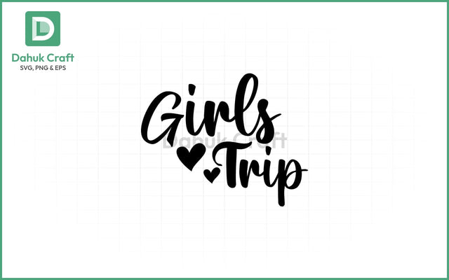 Girls Trip SVG – Palm & Sip Edition SVG PNG & EPS V21 SVG dahukdesign 