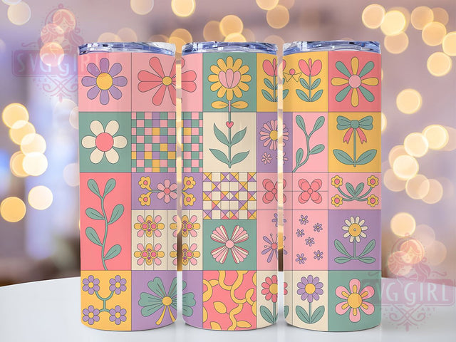 Girly Floral Coquette Tumbler, Girly Floral Tumbler, Coquette 20oz Wrap, Sublimation Design, Feminine Gift Idea, Whimsical Floral Wrap, Stylish Coquette Tumbler Sublimation SvggirlplusArt 