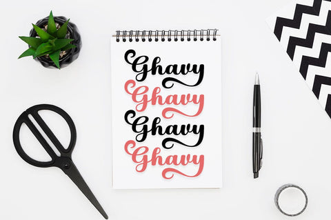 Girly Font Rotterlab studio 