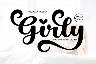 Girly Font Rotterlab studio 