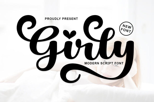 Girly Font Rotterlab studio 
