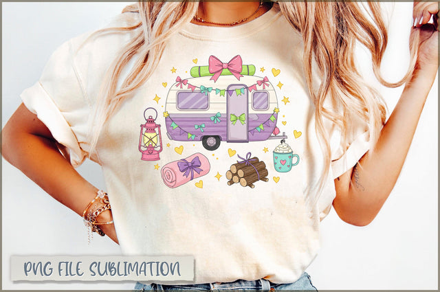 Girly Glamping Sublimation Sublimation Shetara Begum 