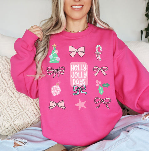 Girly Holly Jolly Days SVG So Fontsy Design Shop 