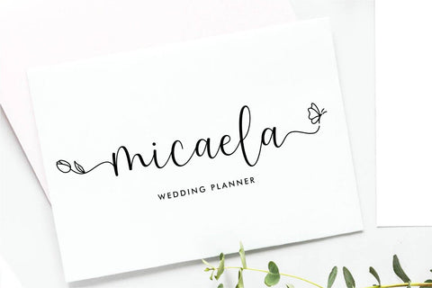 Gita Lian - Wedding Heart Font Font Jimtype Studio 