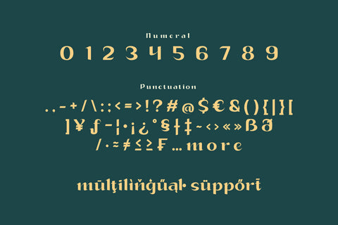 Gitky - Display Font Font twinletter 