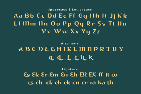 Gitky - Display Font Font twinletter 
