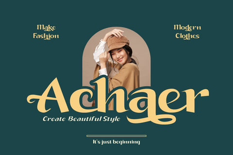 Gitky - Display Font Font twinletter 