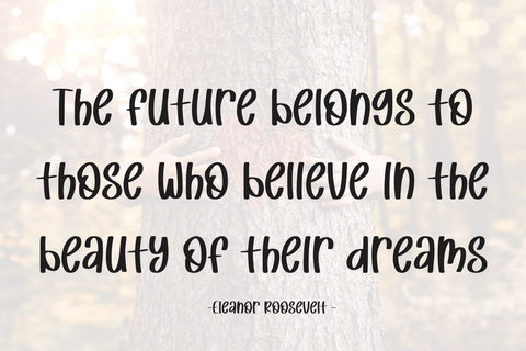 Give Hugs Font Masyafi Studio 