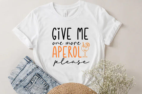 Give me one more please SVG, German Quote Plotter File Aperol SVG PNG SVG FiveStarCrafting 