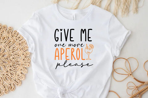 Give me one more please SVG, German Quote Plotter File Aperol SVG PNG SVG FiveStarCrafting 