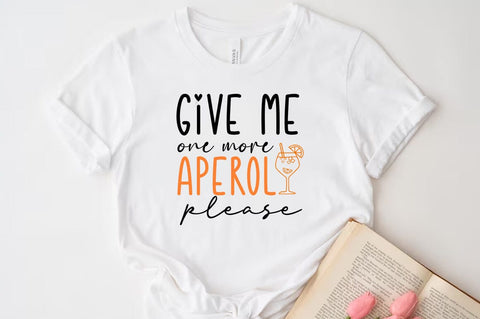 Give me one more please SVG, German Quote Plotter File Aperol SVG PNG SVG FiveStarCrafting 