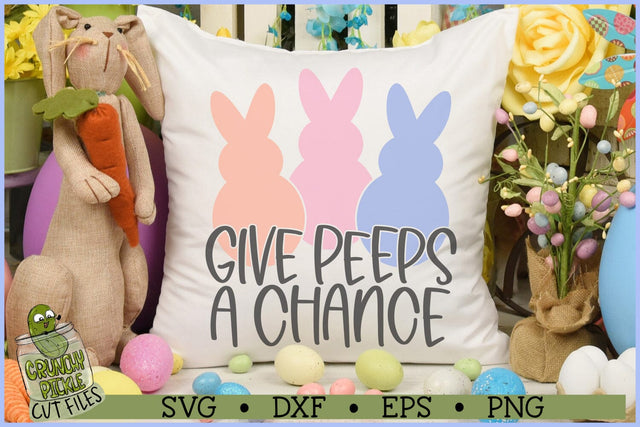 Give Peace a Chance SVG File SVG Crunchy Pickle 