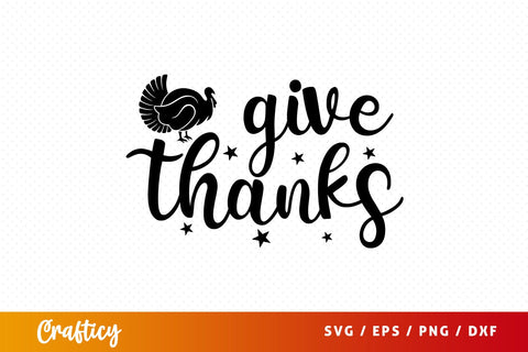 Give thanks SVG Design SVG Designangry 