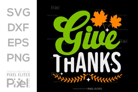Give Thanks SVG Thanksgiving Bundle Happy Autumn Hello Fall Thanksgiving Quote PET 00902 SVG ETC Craft 