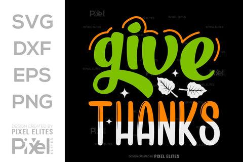 Give Thanks SVG Thanksgiving Bundle Happy Autumn Hello Fall Thanksgiving Quote PET 00902 SVG ETC Craft 