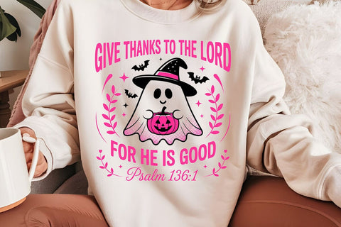 Give Thanks to the Lord for he is good psalm SVG Angelina750 