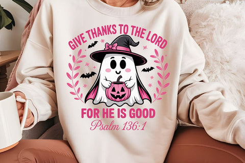 Give Thanks to the Lord for he is good psalm SVG Angelina750 
