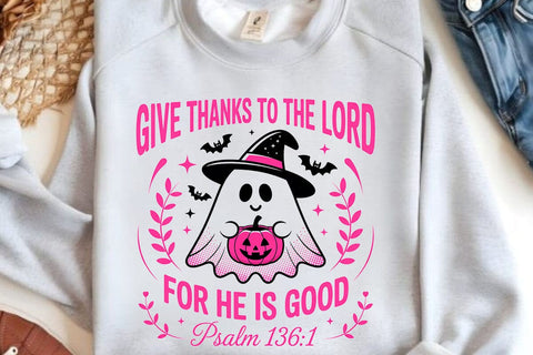 Give Thanks to the Lord for he is good psalm SVG Angelina750 