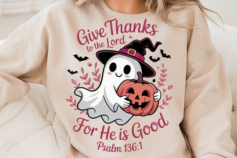 Give Thanks to the Lord for he is good psalm SVG Angelina750 
