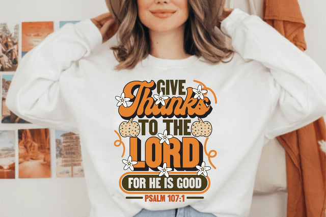 Give Thanks To The Lord For He Is Good SVG SVG shah alam 