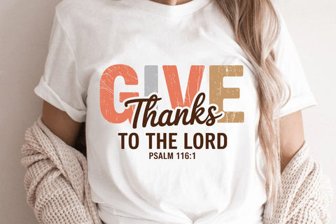 Give Thanks To The Lord SVG Angelina750 