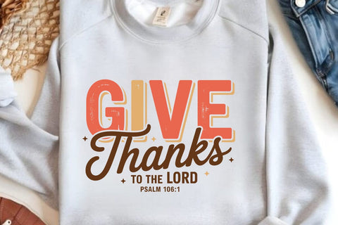 Give Thanks To The Lord SVG Angelina750 