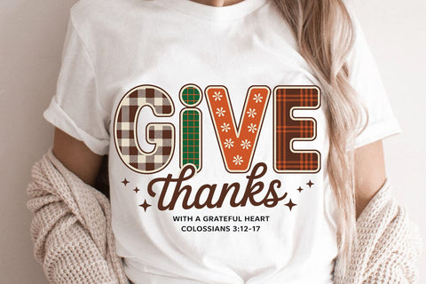 Give Thanks With A Grateful Heart Colossians 31217 SVG Angelina750 