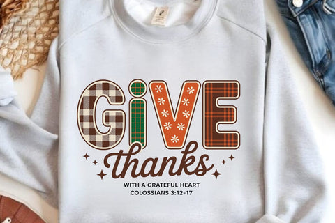 Give Thanks With A Grateful Heart Colossians 31217 SVG Angelina750 