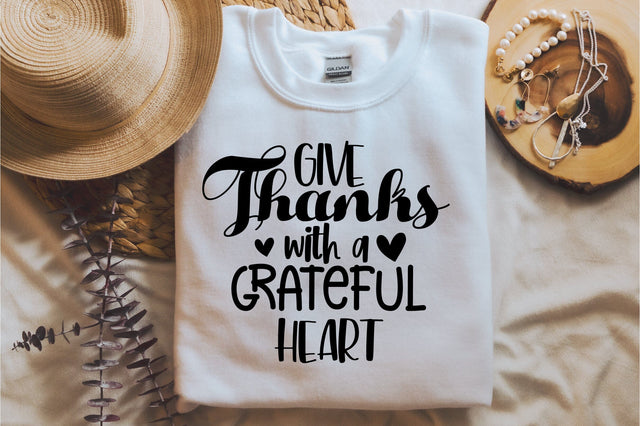 Give Thanks with a Grateful Heart SVG orpitasn 