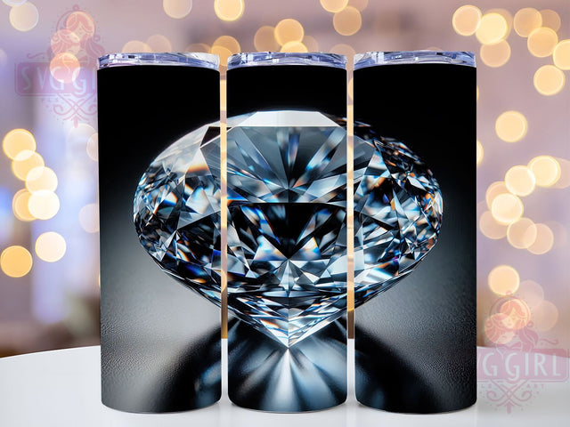 Glam Diamond Bling Tumbler Wrap, Gem Pattern Design, Crystal Wrap Art, Luxury Diamond Print, Jewel Sublimation Design, Elegant Gemstone Art, Bling Tumbler Wrap Sublimation SvggirlplusArt 
