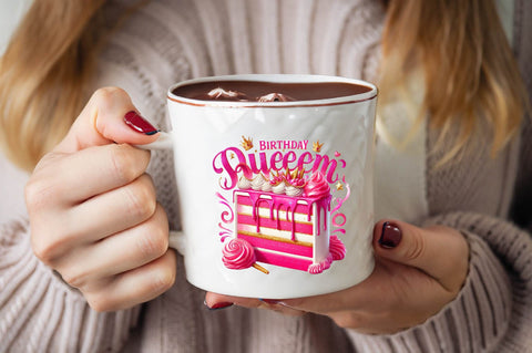 Glamorous Birthday Cake Sublimation Clipart Sublimation SVGArt 