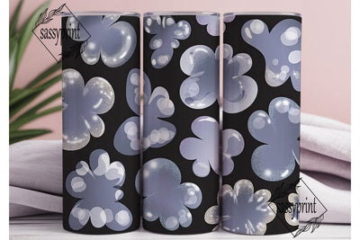 Glamorous Ice Sparkle 20oz Tumbler Wrap Sublimation sassyprint 