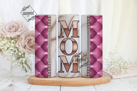 Glamorous Mom Tumbler Wrap Sublimation sassyprint 