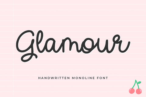 Glamour Font Abo Daniel Studio 