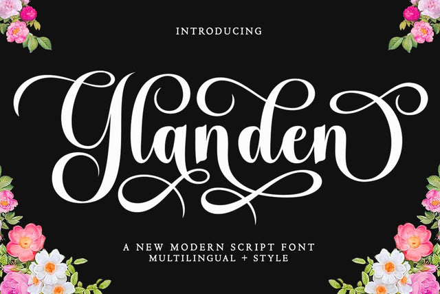 Glanden Font BungStudio 