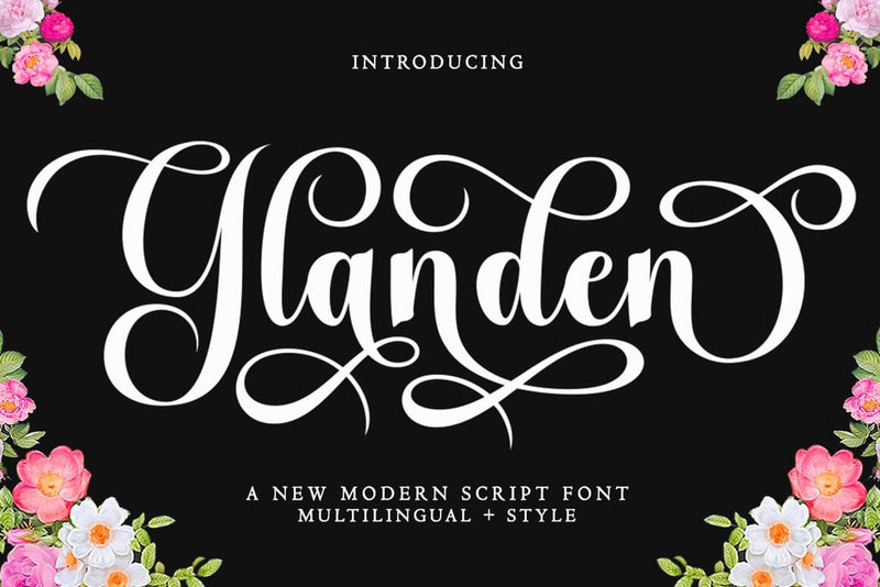 Glanden Font BungStudio 