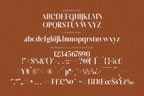 Glanity - Modern Serif Font Font Letterena Studios 
